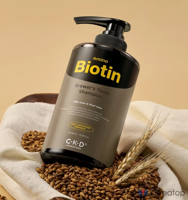 Шампунь CKD Amino Biotin Beer Yeast Shampoo, 500 мл, 1 шт.