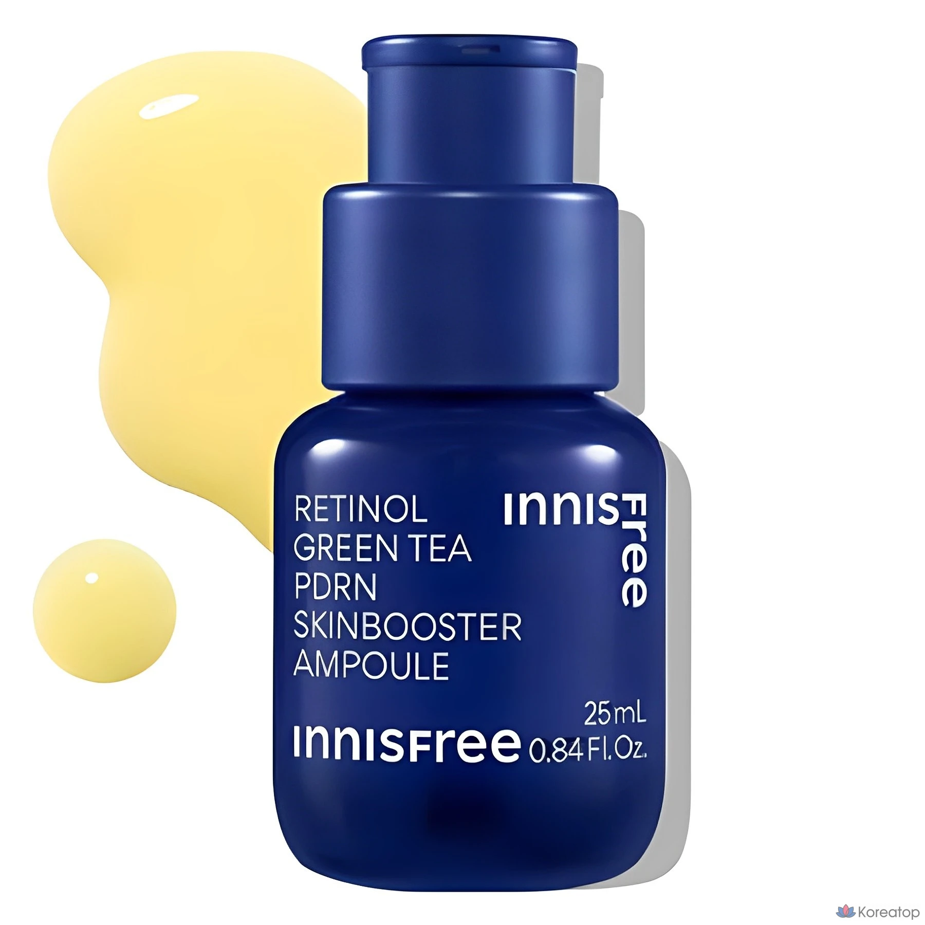 Ампульная сыворотка Innisfree Retinol Green Tea PDRN Skin Booster Ampoule, 25 мл, 1 шт.
