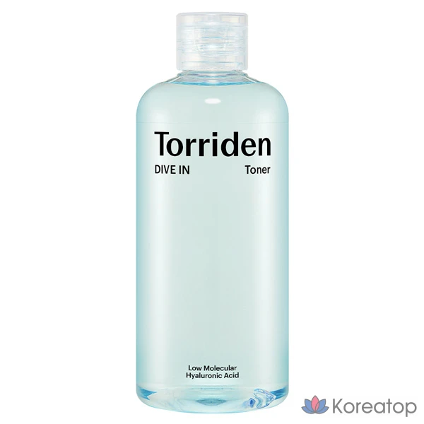 Тонер Torriden Dive-In Low Molecular Hyaluronic Acid Toner, 300 мл, 1 шт.
