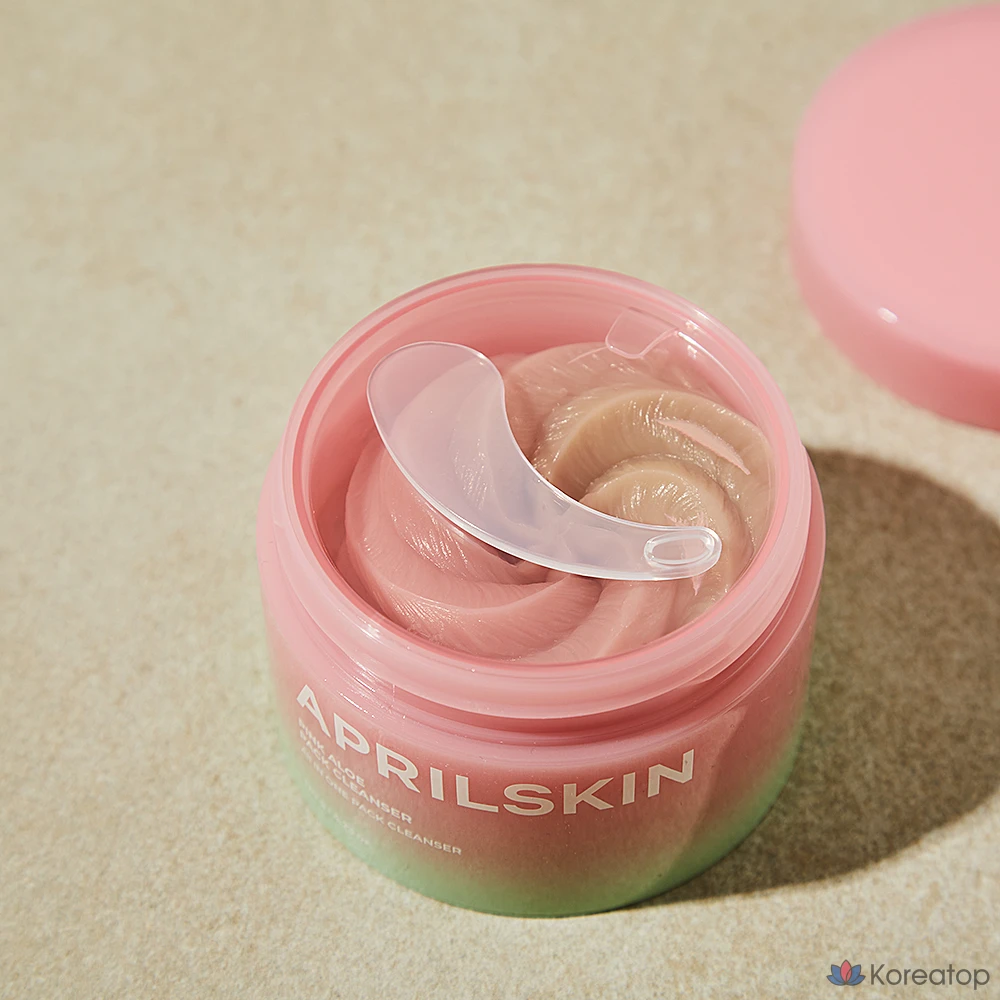 Пилинг-пенка APRILSKIN Pink Aloe Pack Cleanser, 120 г, 1 шт.