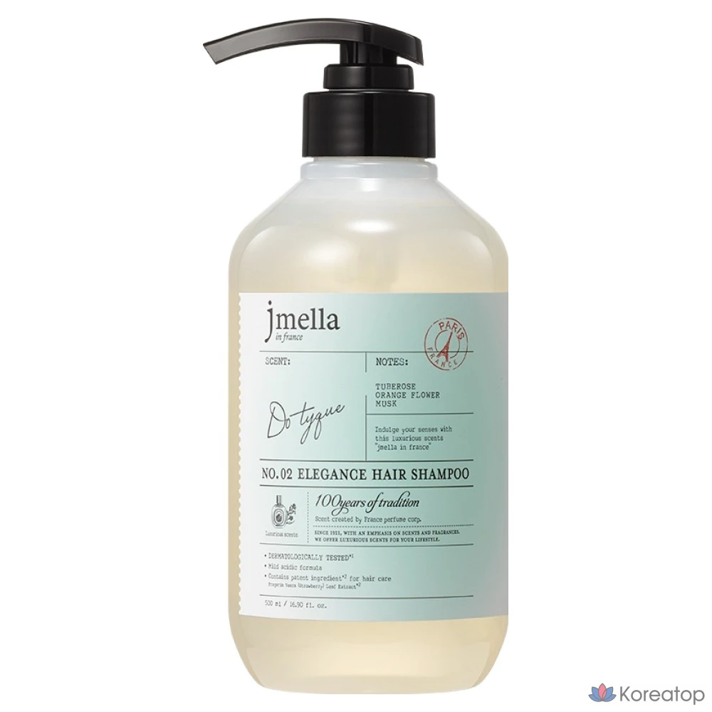 Шампунь Jmella In France Elegance Eau de Teak Hair Shampoo, 500 мл, 1 шт.