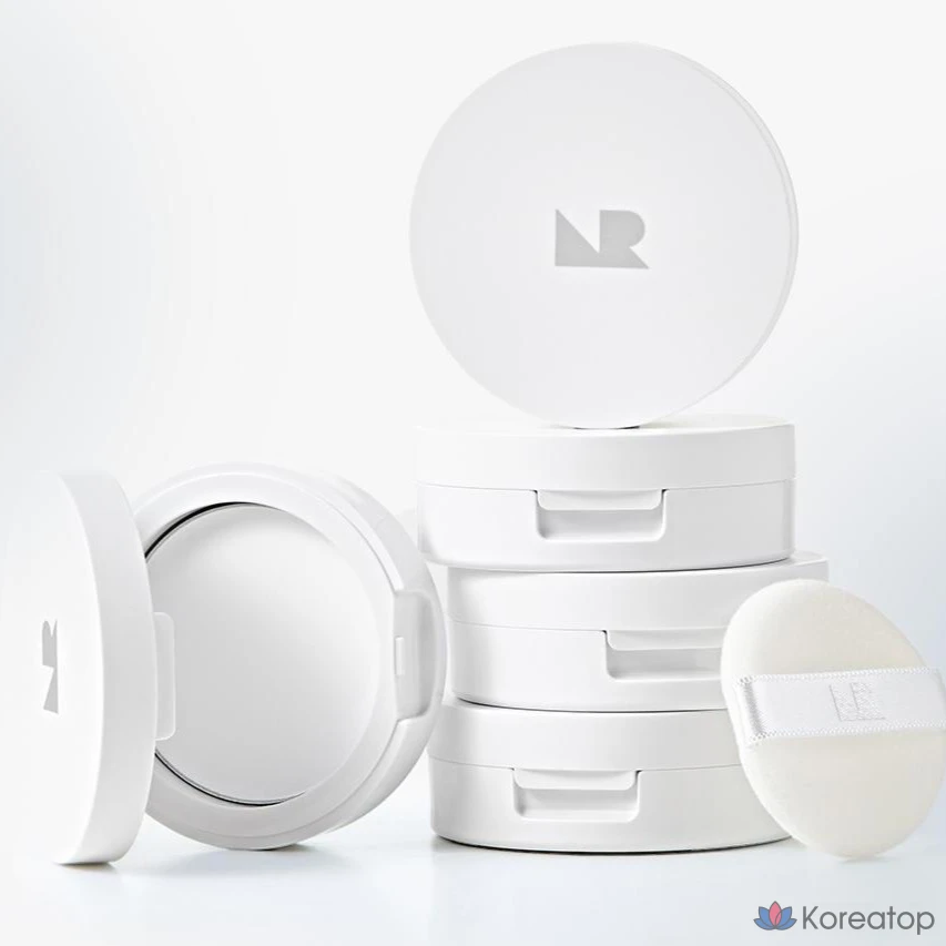 Пудра-фиксатор Nature Republic No Sebum Finish Powder Pact, оттенок White, 4 г, 1 шт.