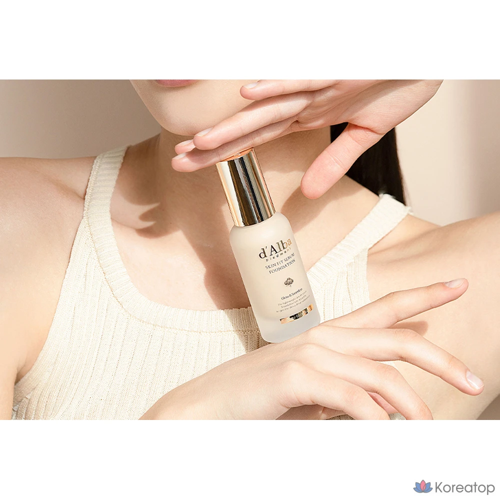 Тональная основа d'Alba Skin Fit Serum Foundation, оттенок 23, 30 мл, 1 шт., фото 5