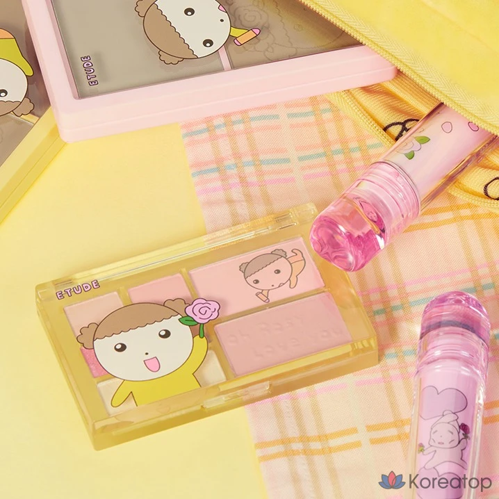 Палетка теней для глаз Etude House Maru is a Puppy Play Multi Eye Palette, оттенок Maru Only Loves You, 1 шт., фото 3