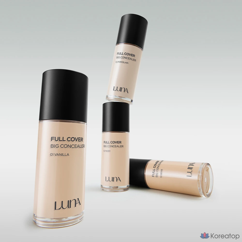 Консилер Luna Long Lasting Full Cover Big Concealer, оттенок 0.5 Porcelain, 40 г, 1 шт.