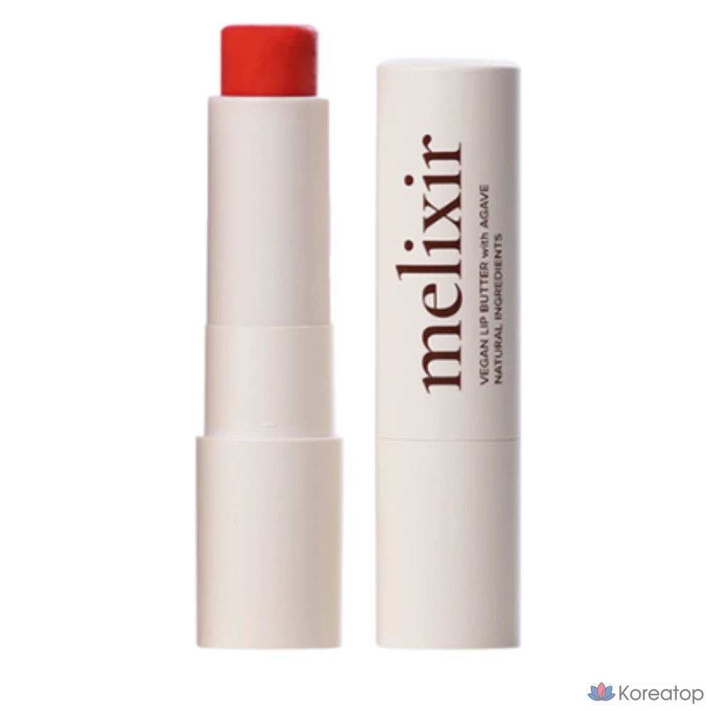 Бальзам для губ Melixir Vegan Lip Butter, оттенок 08 Havana, 3.9 г, 1 шт.
