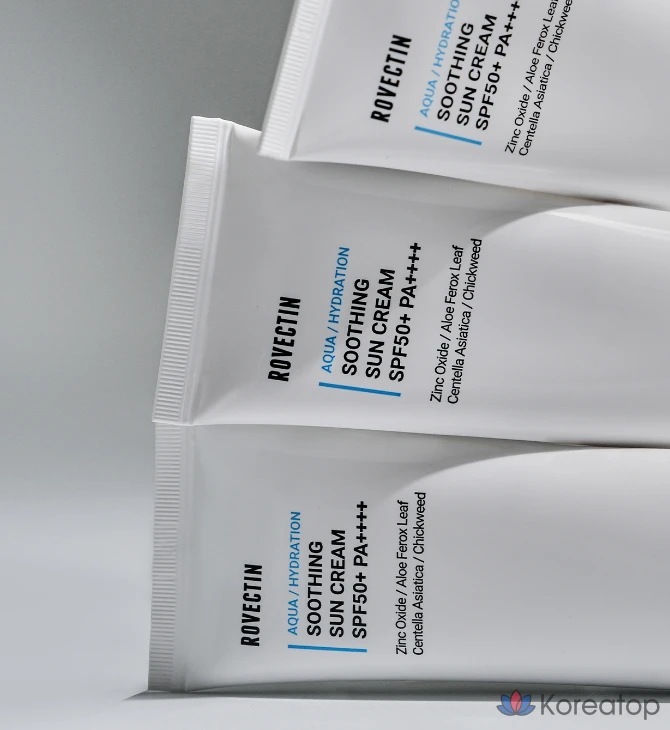 Солнцезащитный крем Rovectin Aqua Soo Moisturizing Sun Cream SPF50+ PA++++, 50 мл, 1 шт.