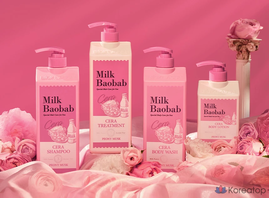 Шампунь Milk Baobab Cera Shampoo Peony Musk, 1.2 л, 1 шт.