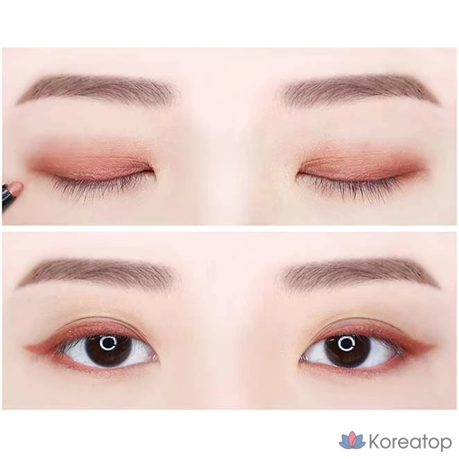 Подводка для глаз MERZY The First Muffled Gel Eyeliner, оттенок G5 Rosy Burgundy, 0.5 г, 1 шт., фото 3