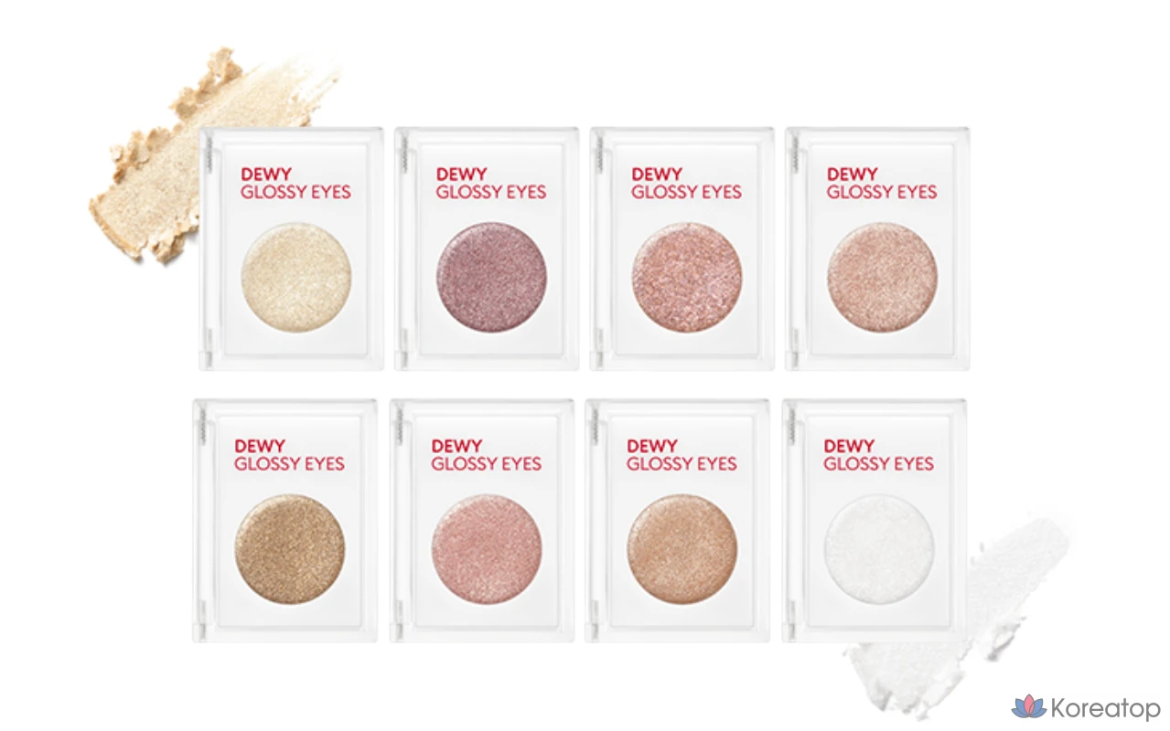 Тени для век Missha Dewy Glossy Eyes Eyeshadow, оттенок White Beach, 1 шт., фото 6