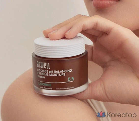 Крем для лица Acwell Licorice pH Balancing Extreme Moisture Cream, 55 мл, 1 шт.
