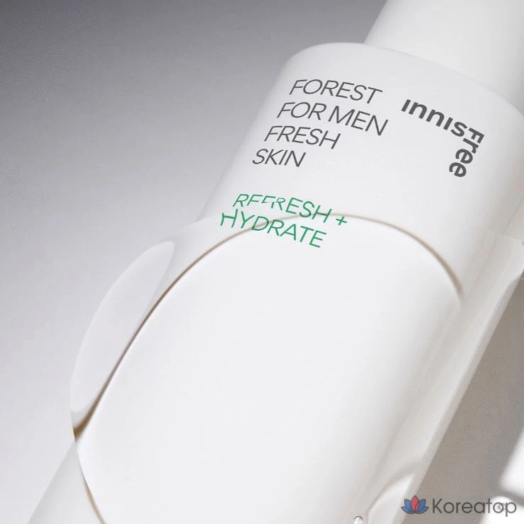 Набор для ухода Innisfree Forest For Men Fresh Skincare Set (Toner 180 мл + Lotion 140 мл + Shaving & Cleansing Foam 50 г), 2 шт., фото 7