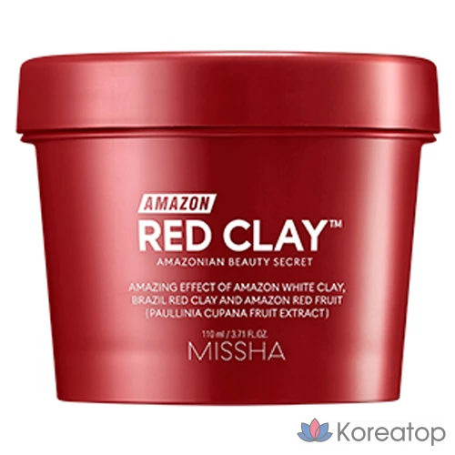 Пилинг-маска Missha Amazon Red Clay Pore Mask, 110 мл, 1 шт.