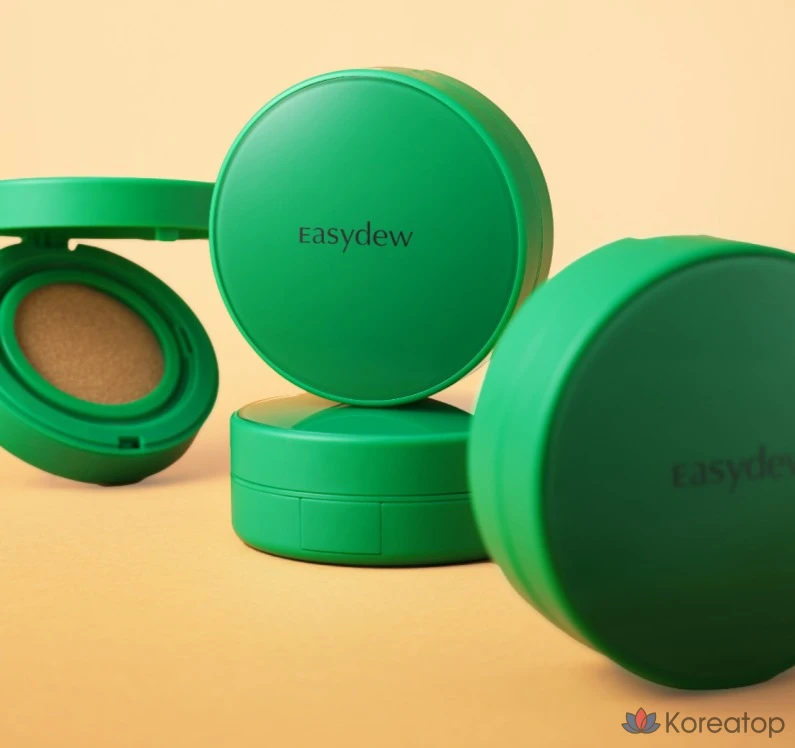 Кушон Easydew Mela B Toning Ampoule Cushion Refill Puff, оттенок 23 Beige, 13 г, 1 шт., фото 5