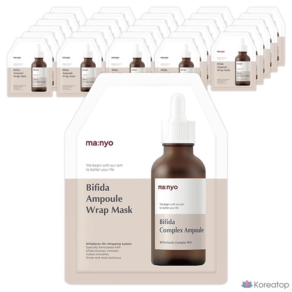 Тканевая маска для лица Manyo Bifida Ampoule Lab Mask, 50 шт.