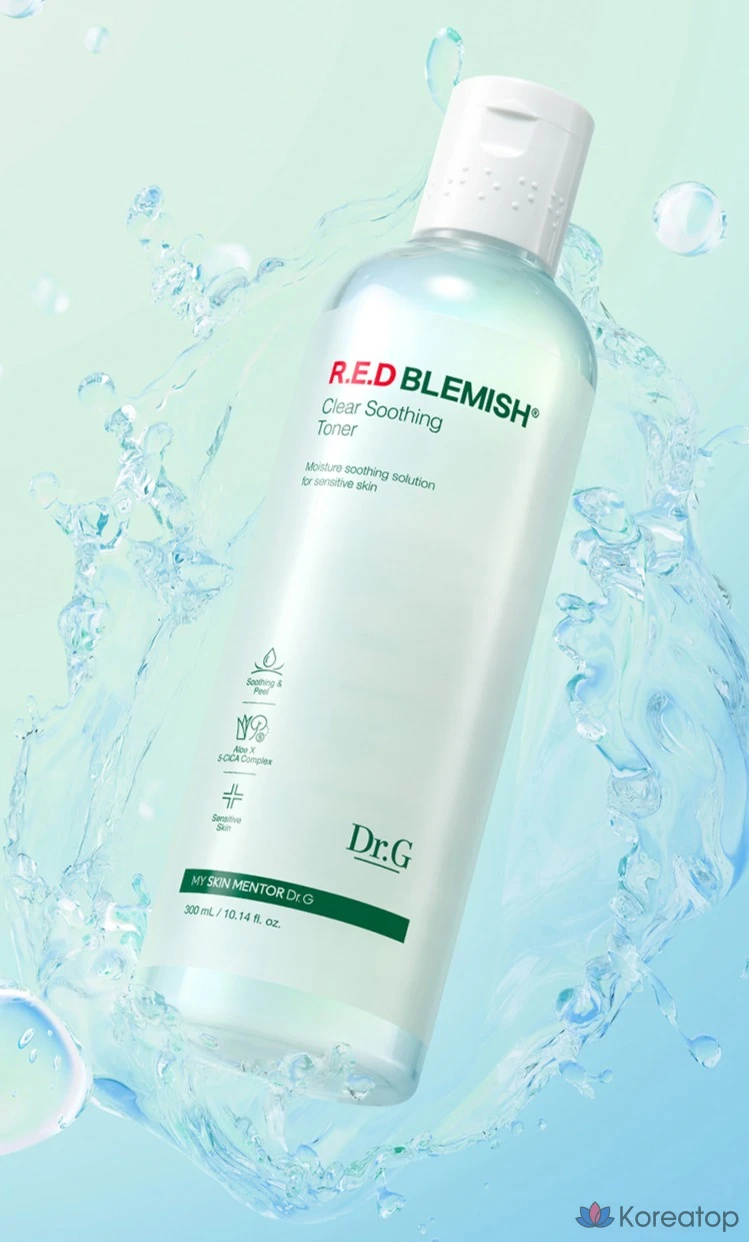 Тонер Dr. G Red Blemish Clear Soothing Toner, 300 мл, 1 шт.