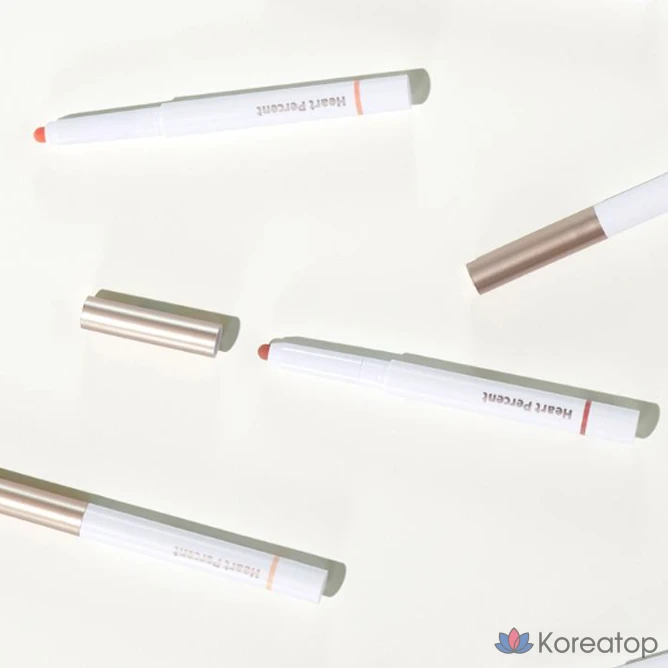 Тинт для губ Heart Percent Dot On Mood Lip Pencil, оттенок 02 Creamy Pink, 0.8 г, 1 шт., фото 9