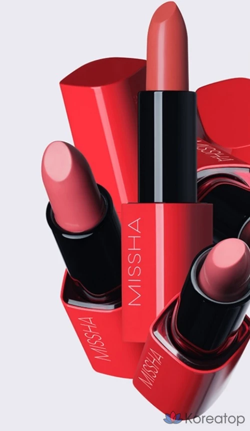 Помада для губ Missha Dare Rouge Sheer Slick Lipstick, оттенок All That Rose, 1 шт., фото 7