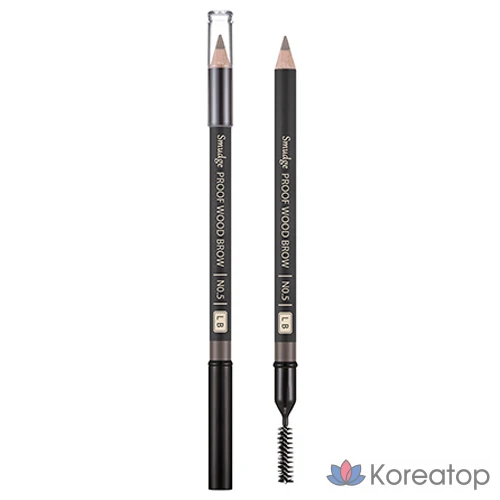 Карандаш для бровей Missha Smudge Proof Wood Eyebrow Pencil, Light Brown, 1 шт.