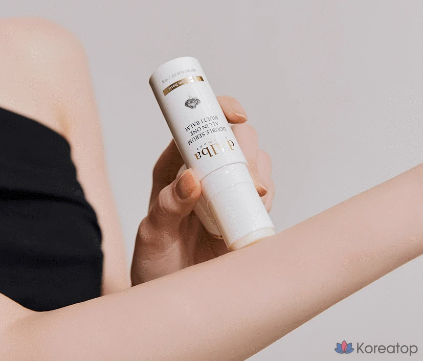Бальзам для лица d'Alba Double Serum All-in-One Multi Balm, 10 г, 1 шт.