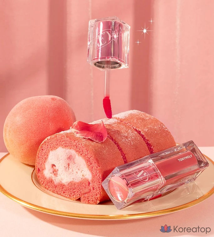 Тинт для губ Tony Moly Get It Tint Waterful Butter, оттенок 06 Peach Roll, 1 шт., фото 2