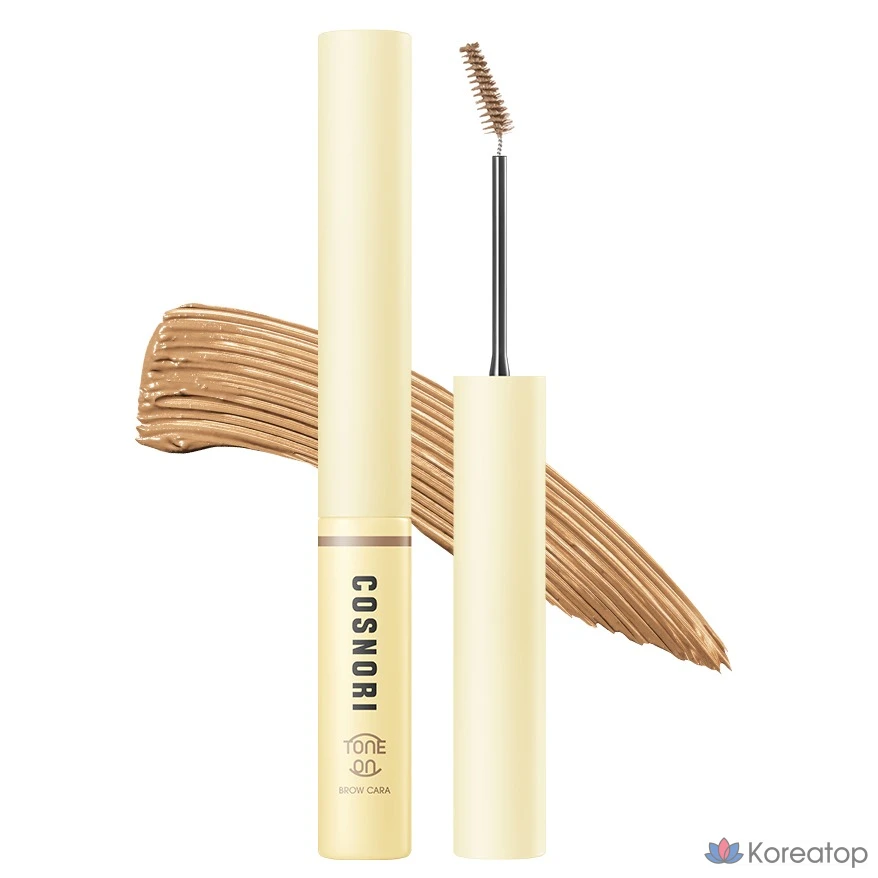 Тинт для бровей Cosnori Tone On Waterproof Brow Cara, оттенок 02 Milk Brown, 3 г, 1 шт.