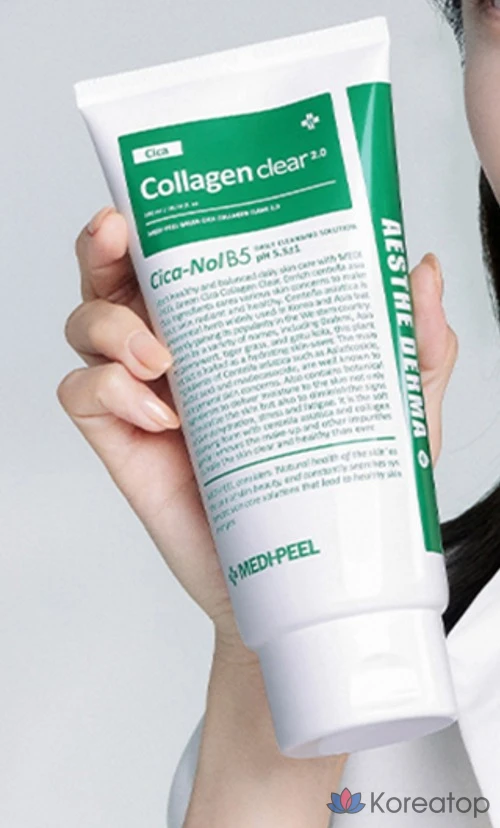 Очищающий гель Medi-Peel Green Cica Collagen Clear Gel Cleanser 2.0, 120 мл, 1 шт.