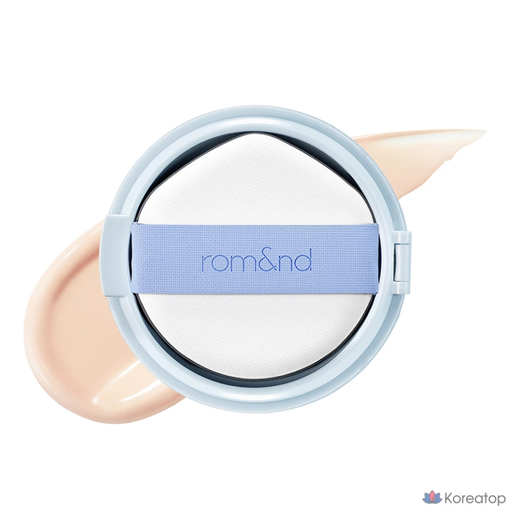 Кушон-подушечка ROM&ND Bare Water Cushion Foundation Refill, оттенок 01 Porcelain, 20 г, 1 шт.