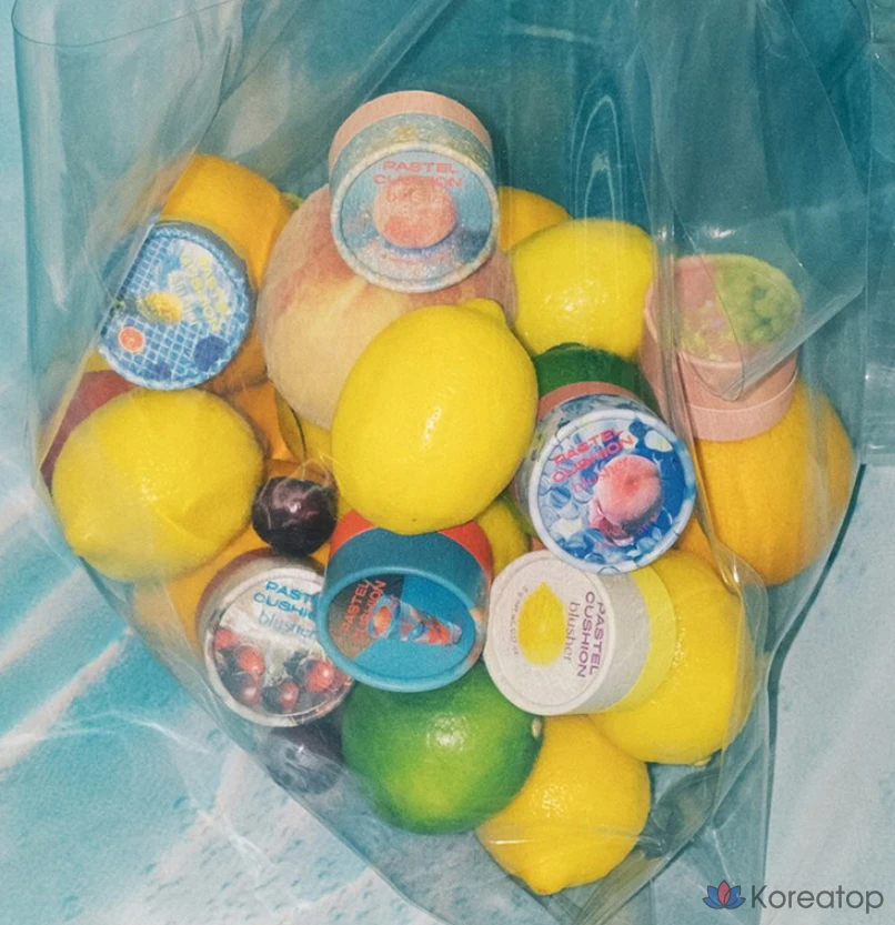 Кушон-румяна The Face Shop ACID Pastel Cushion Blusher, оттенок 01 Glittery Peach, 5 г, 1 шт., фото 5