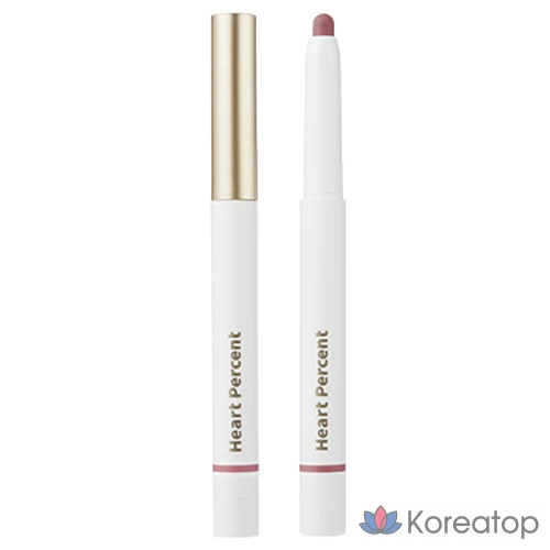 Карандаш для губ Heart Percent Vegan Beauty Dot On Mood Lip Pencil, оттенок 19 Dusty Pink, 0.8 г, 1 шт.