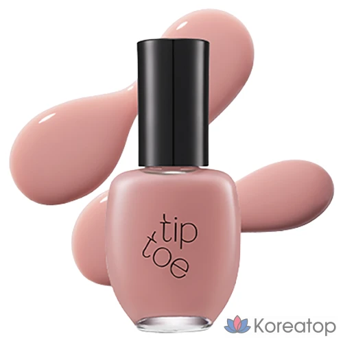 Лак для ногтей Tip Toe Andante Nail Polish, оттенок 204 Toseus Pink Beige, 10 мл, 1 шт.
