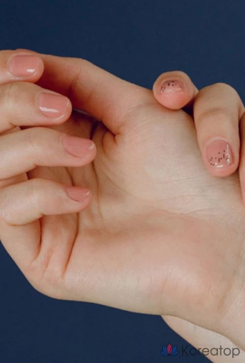 Лак для ногтей Tip Toe Andante Nail Polish, оттенок 204 Toseus Pink Beige, 10 мл, 1 шт., фото 4