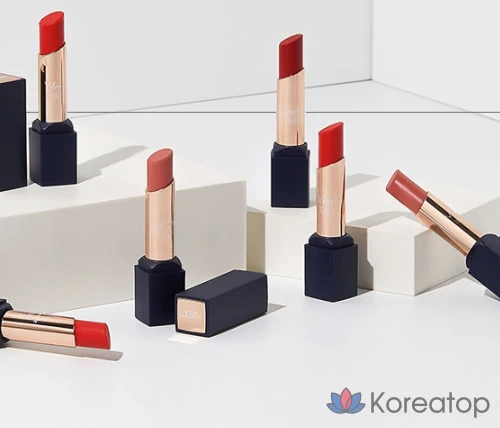 Губная помада L'OCEAN Velouté Chiffon Matte Lipstick, оттенок Sand Beige, 4 г, 1 шт., фото 4