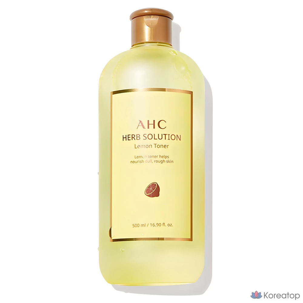 Тонер AHC Herb Solution Lemon Toner, 500 мл, 1 шт.