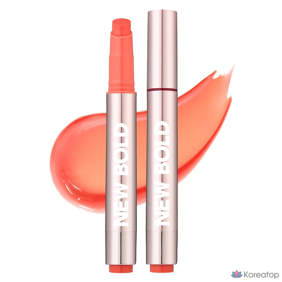 Бальзам для губ The Face Shop New Bold Glow Melting Lip, оттенок 01 Peach Jam, 1 шт.