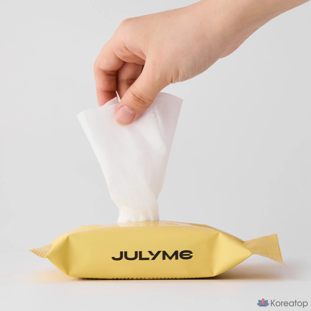 Пудра для тела JUL7ME Perfume Powder Sheet Sunset Freesia, 116 г, 20 шт.