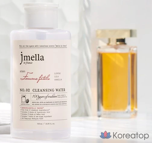 Гидрофильное масло Jmella En France Femme Fatale Cleansing Water, 500 мл, 1 шт.