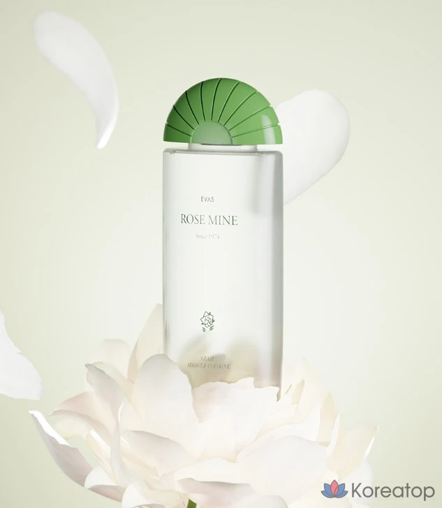 Дезодорант-спрей для тела EVAS Rosemine Clear Shower Cologne Dewy Rose, 185 мл, 1 шт.