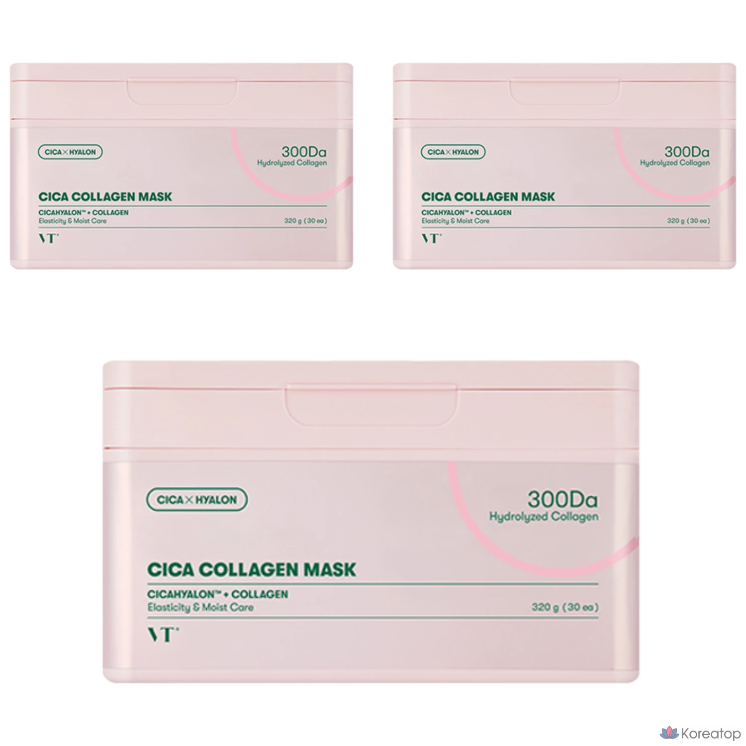 Тканевая маска для лица VT Cosmetics Cica Collagen Mask, 90 шт.
