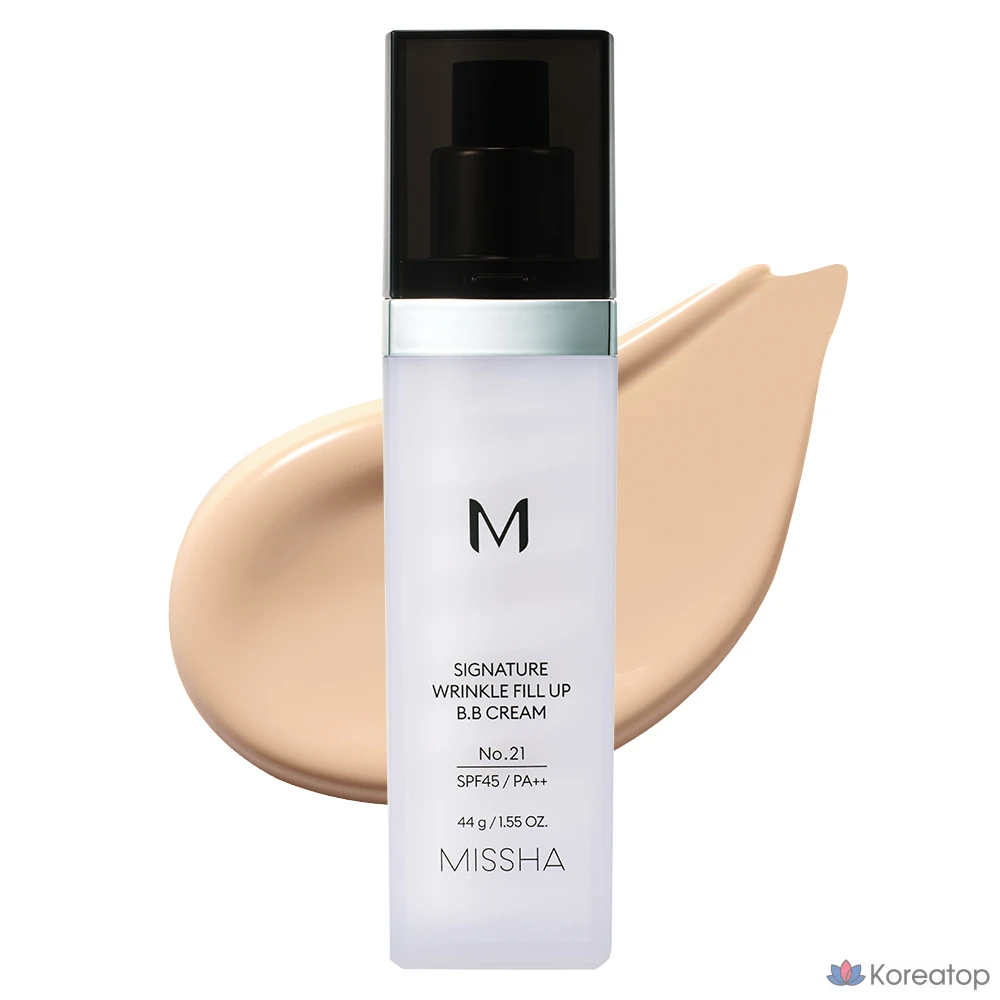 BB-крем Missha M Signature Wrinkle Fill-up BB Cream SPF45 PA++, оттенок 21, 44 г, 1 шт.
