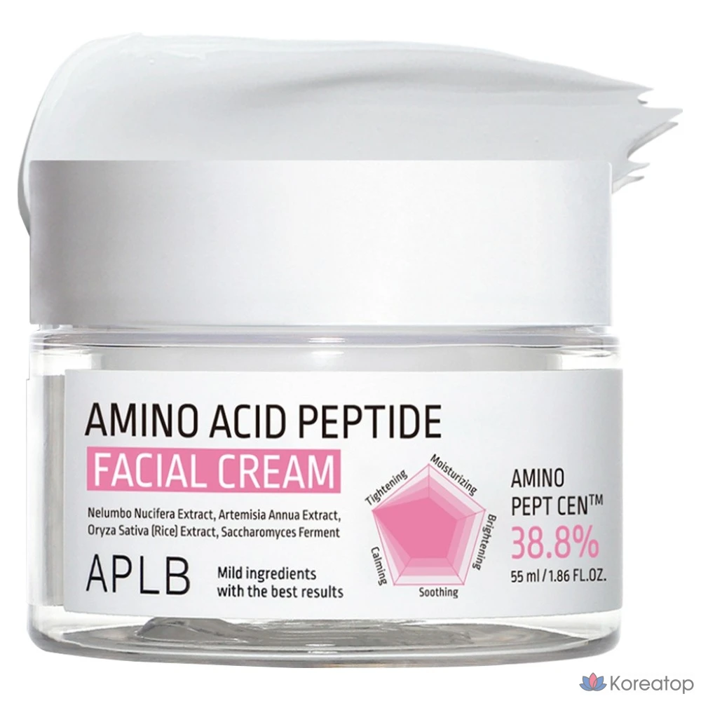 Крем для лица APLB Amino Acid Peptide Facial Cream, 55 мл, 1 шт.