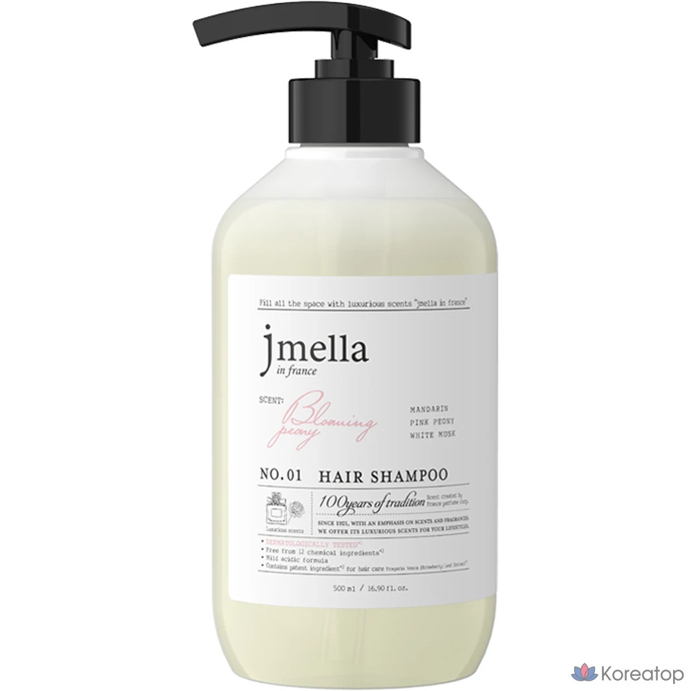 Шампунь Jmella In France Blooming Peony Hair Shampoo Lovely Floral, 500 мл, 1 шт.