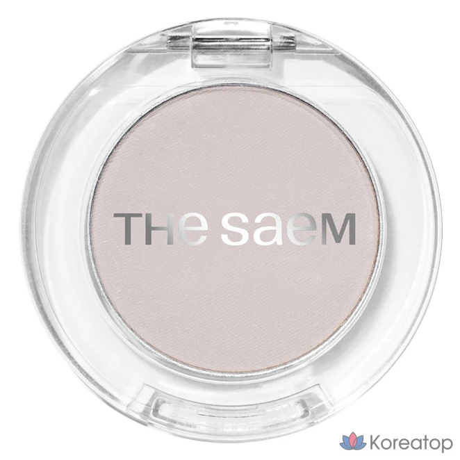 Тени для век The Saem Saemmul Single Shadow Matte, оттенок WH02 Vanilla, 1 шт.
