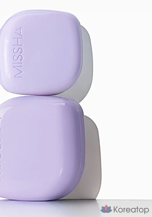 Кушон Missha Layering Fit Cushion Semiglow Mini, оттенок 21 Vanilla, 5 г, 1 шт.