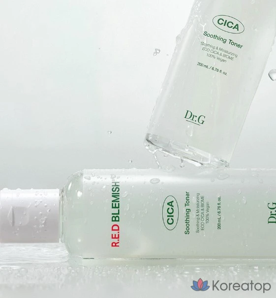 Тонер Dr. Ceuracle Red Blamish Cica Soothing Toner, 200 мл, 1 шт.