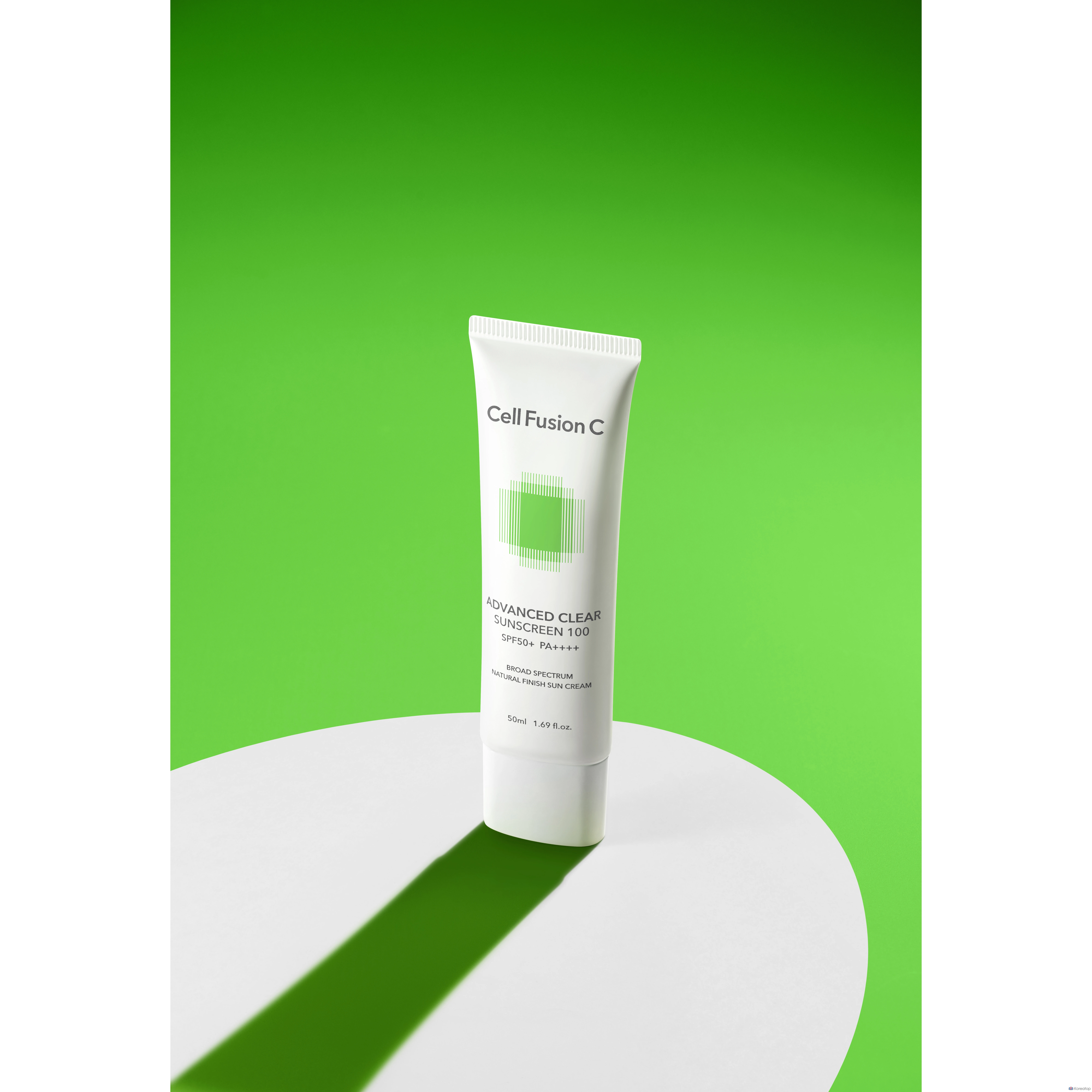 Солнцезащитный крем CELL FUSION C Advanced Clear Sunscreen 100 SPF 50+ PA++++, 50 мл, 1 шт., фото 7