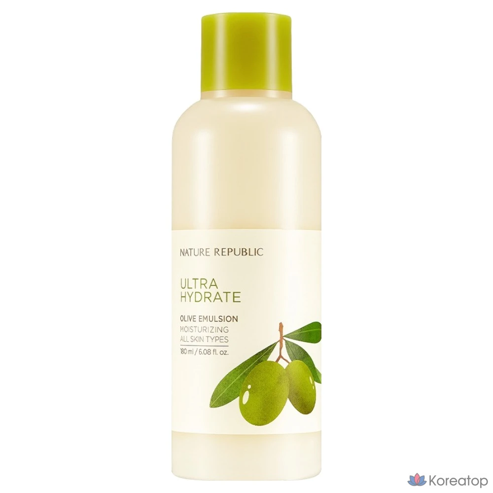 Эмульсия Nature Republic So Moisture Olive Emulsion, 180 мл, 1 шт.