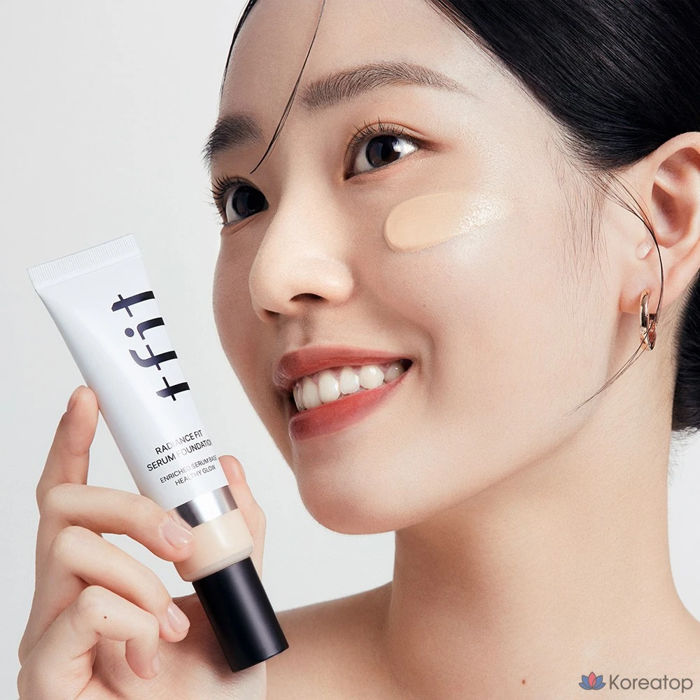 Сыворотка-основа TFIT Radiance Fit Serum Foundation, оттенок N01 Linen, 1 шт., фото 6