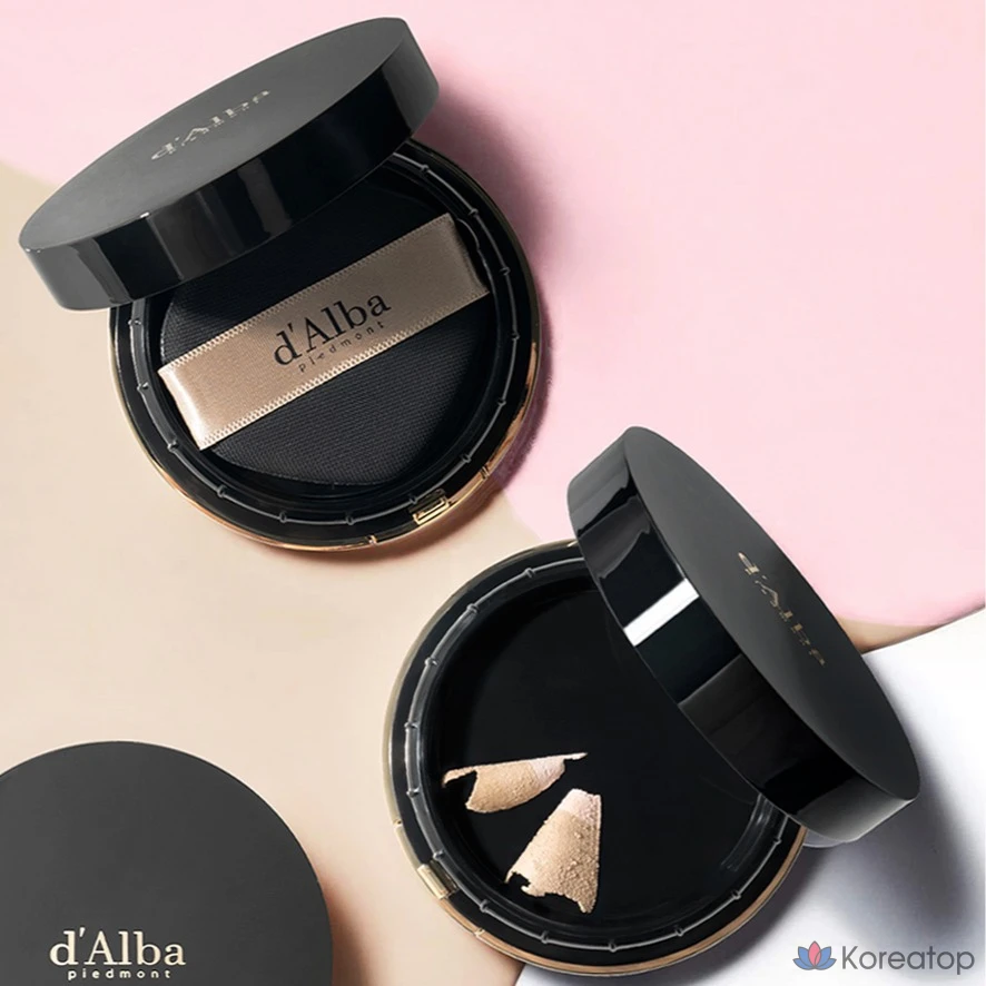 Кушон d'Alba Skin Fit Grinding Serum Cover Pact, оттенок 23, 20 г, 1 шт.