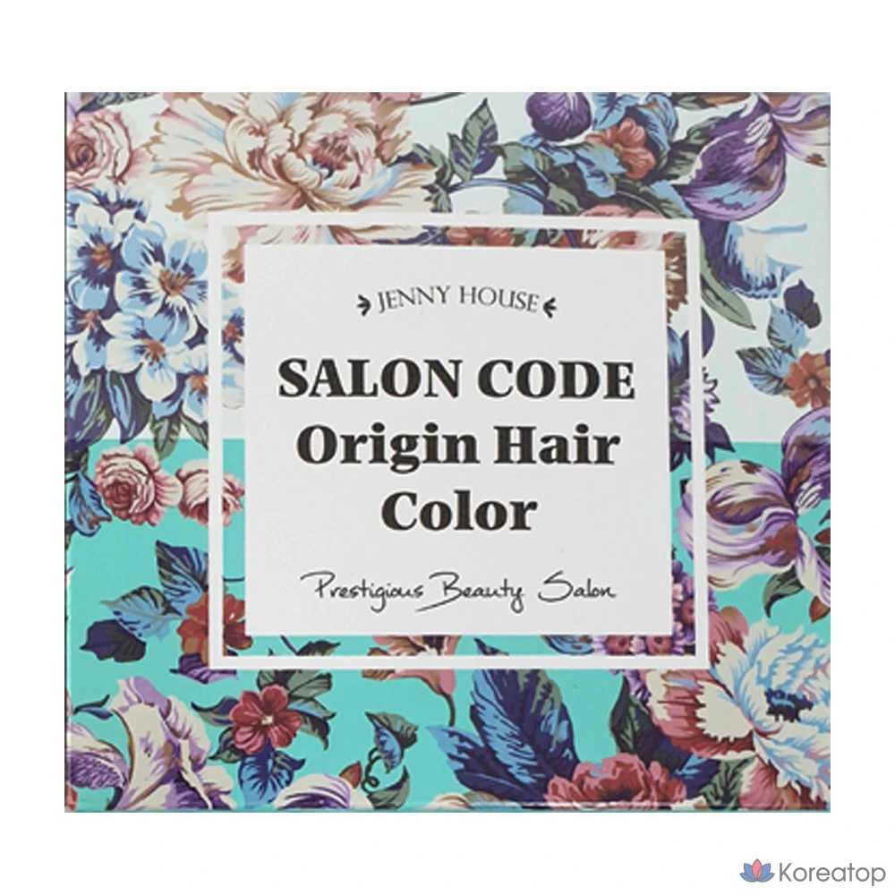 Краска для волос JennyHouse Salon Code Origin Hair Color, оттенок Mocha Brown, 1 шт.